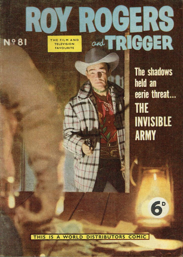 Roy Rogers and Trigger UK Comic NO 81 WORLD DISTRIBUTORS 1953 Vintage ...