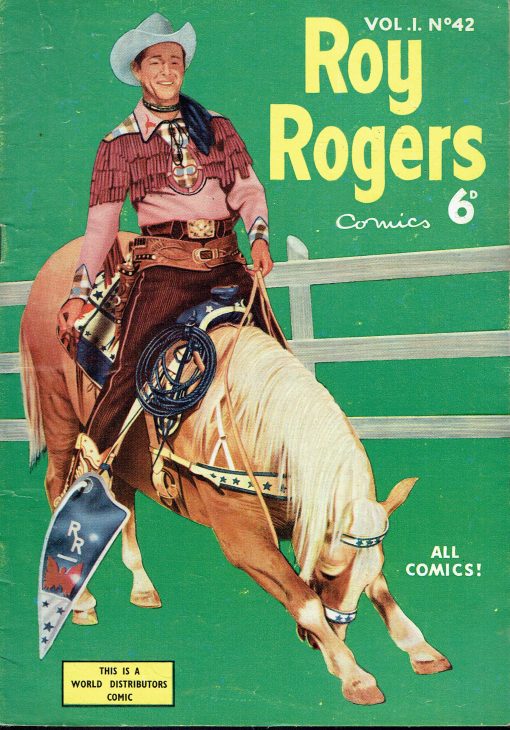 Roy Rogers Comics UK Comic Vol 1 No 42 WORLD DISTRIBUTORS 1953 Vintage ...