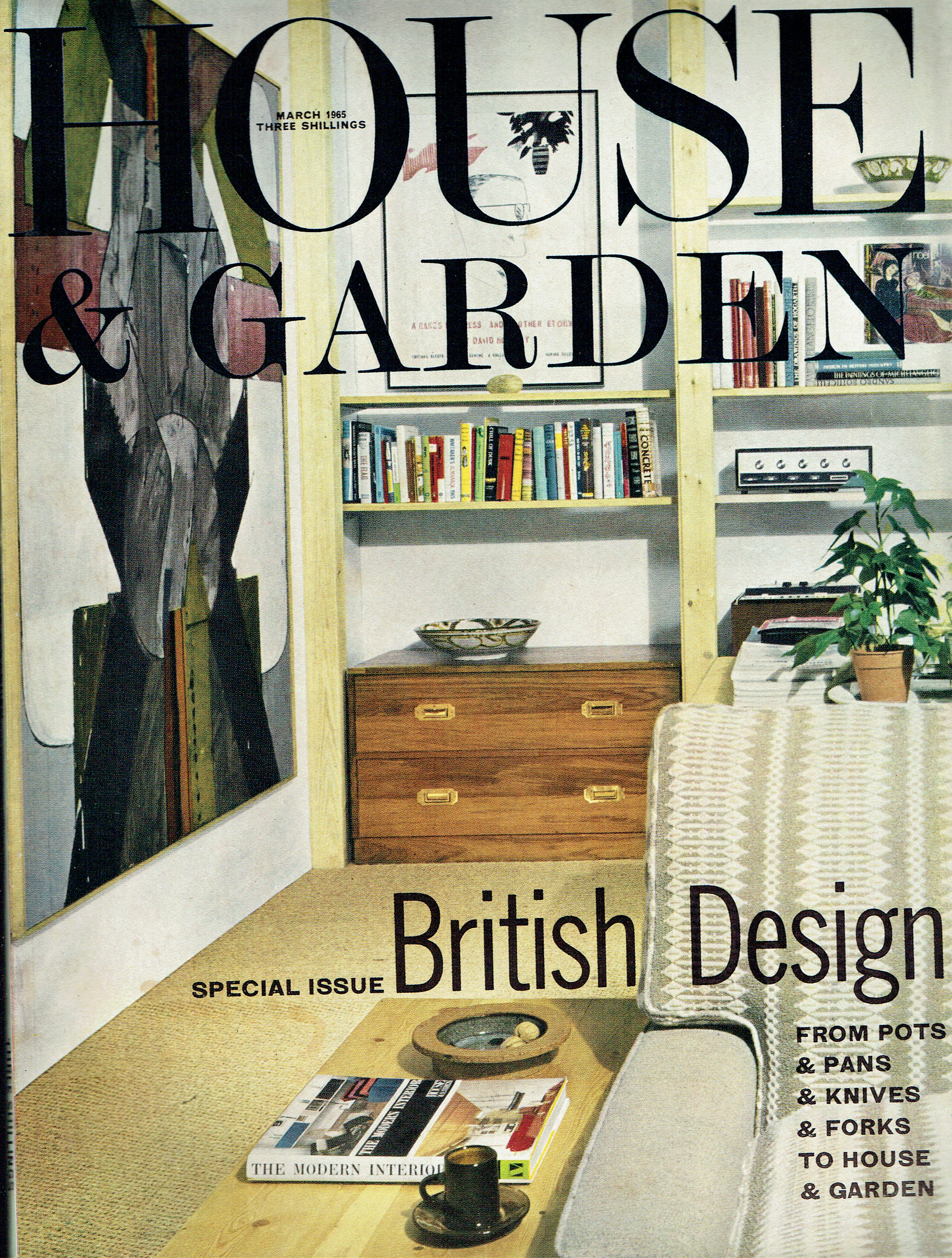 House And Garden Uk Magazine March 1965