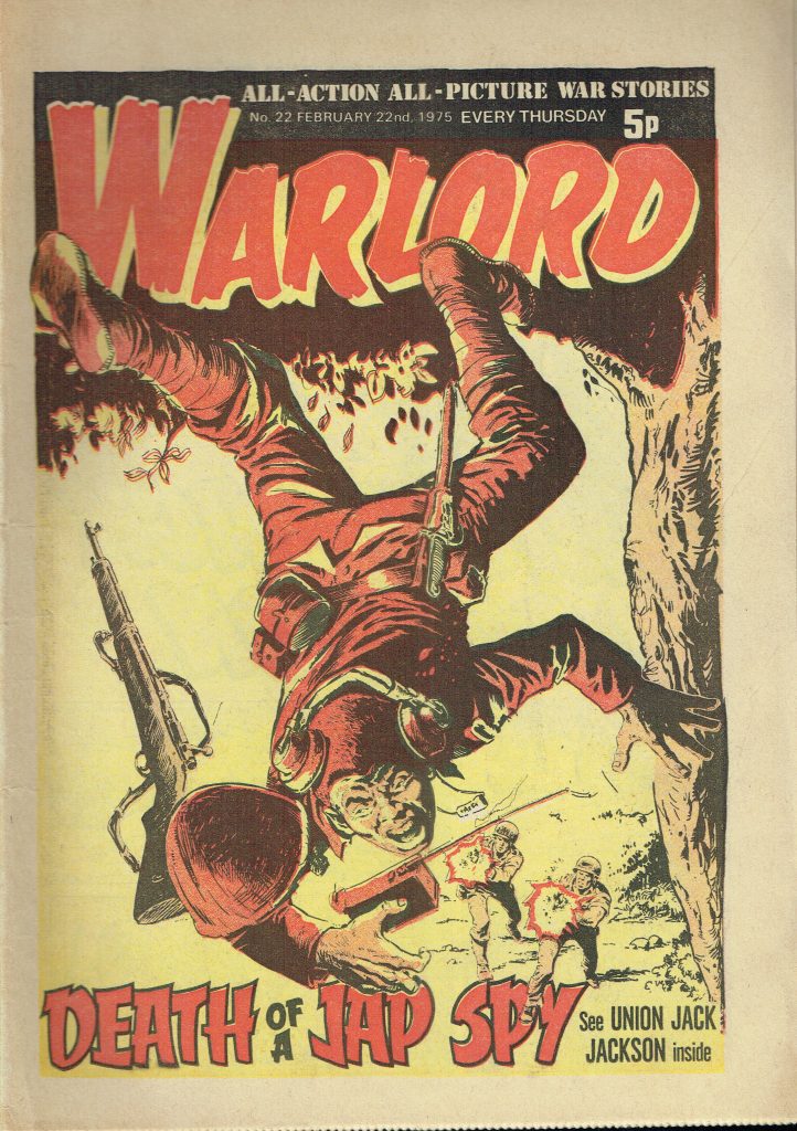WARLORD UK COMIC NO 22 FEBRUARY 22nd 1975 DEATH OF A JAP SPY - Vintage ...