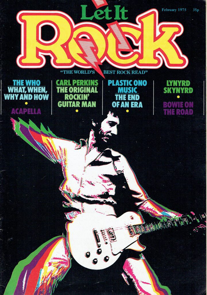 LET IT ROCK UK MUSIC MAGAZINE FEBRUARY 1975 THE WHO - Vintage Magazines