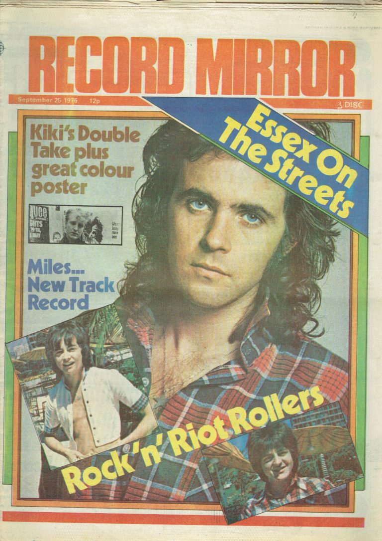 RECORD MIRROR UK MUSIC PAPER SEPTEMBER 25TH 1976