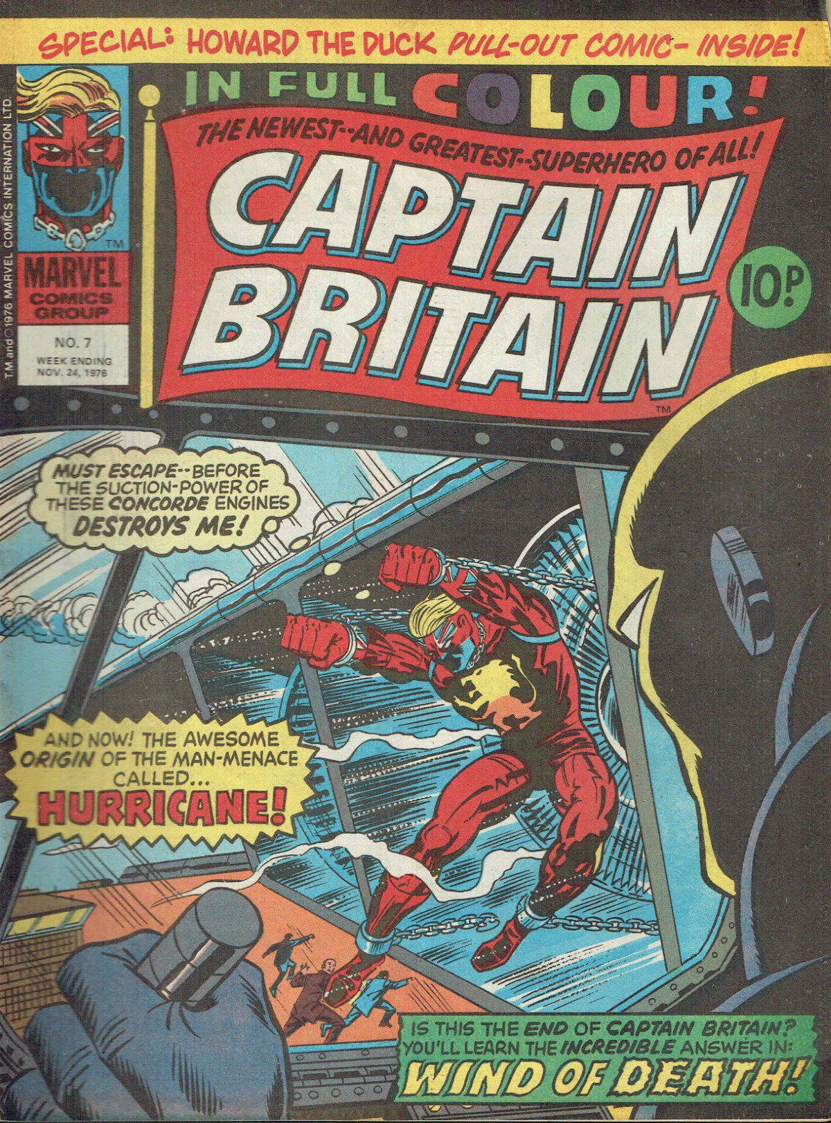 Британские журналы про комиксы. Captain Britain. Зажигай журнал Капитан Британия.
