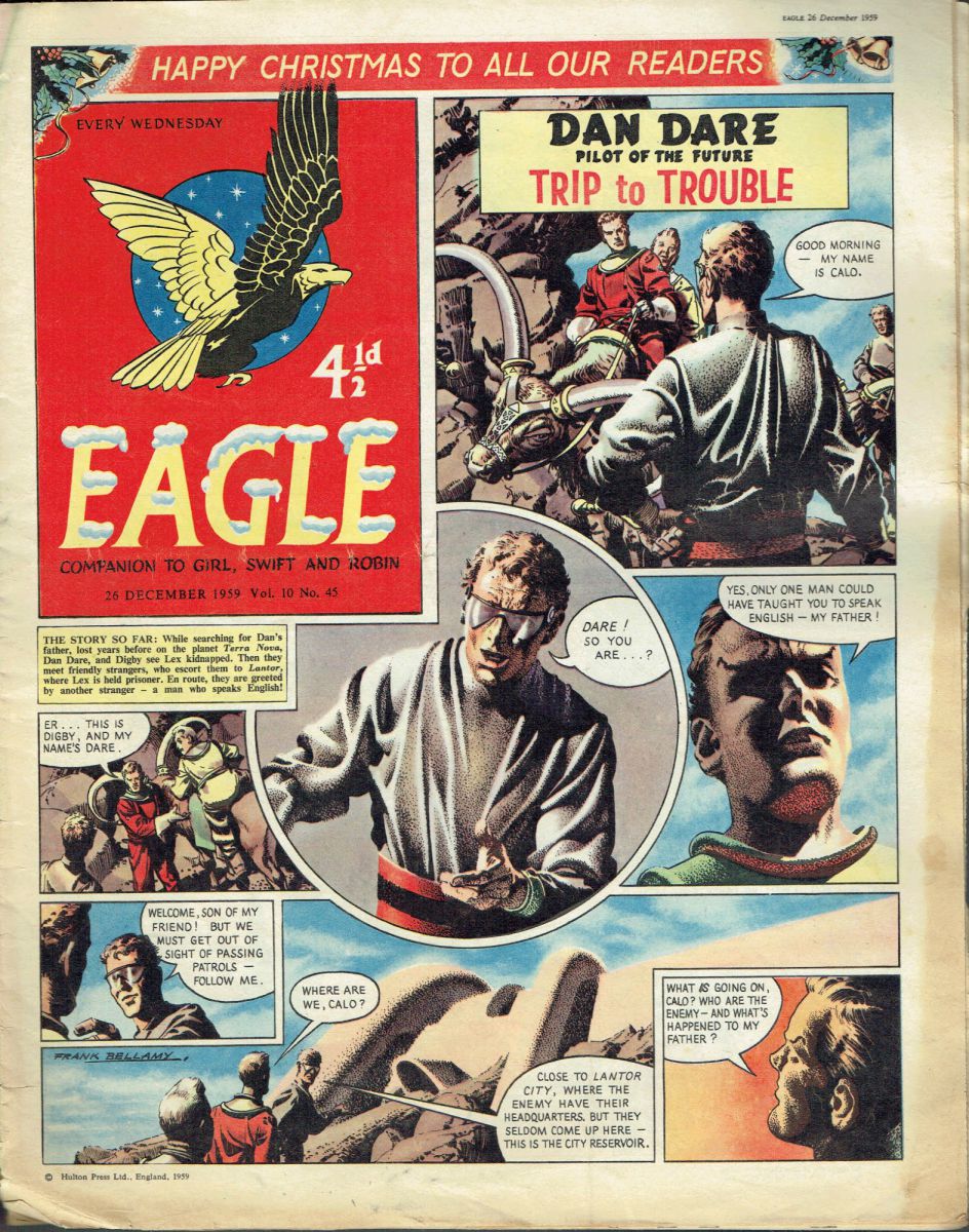 Date 12/05/1984 EAGLE Comic UK Paper Comic 
