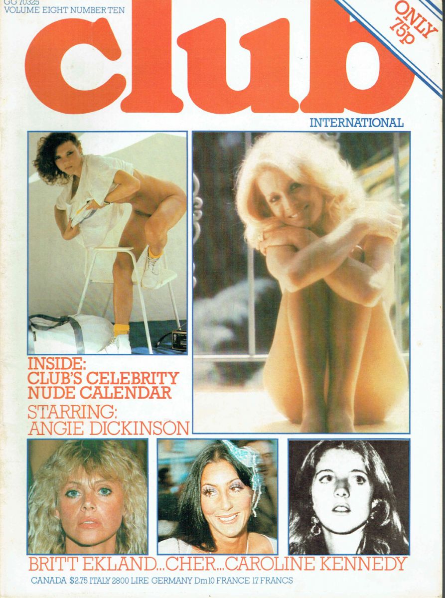 CLUB INTERNATIONAL UK MAGAZINE VOL 8 NO 10 1979 ROXY photo