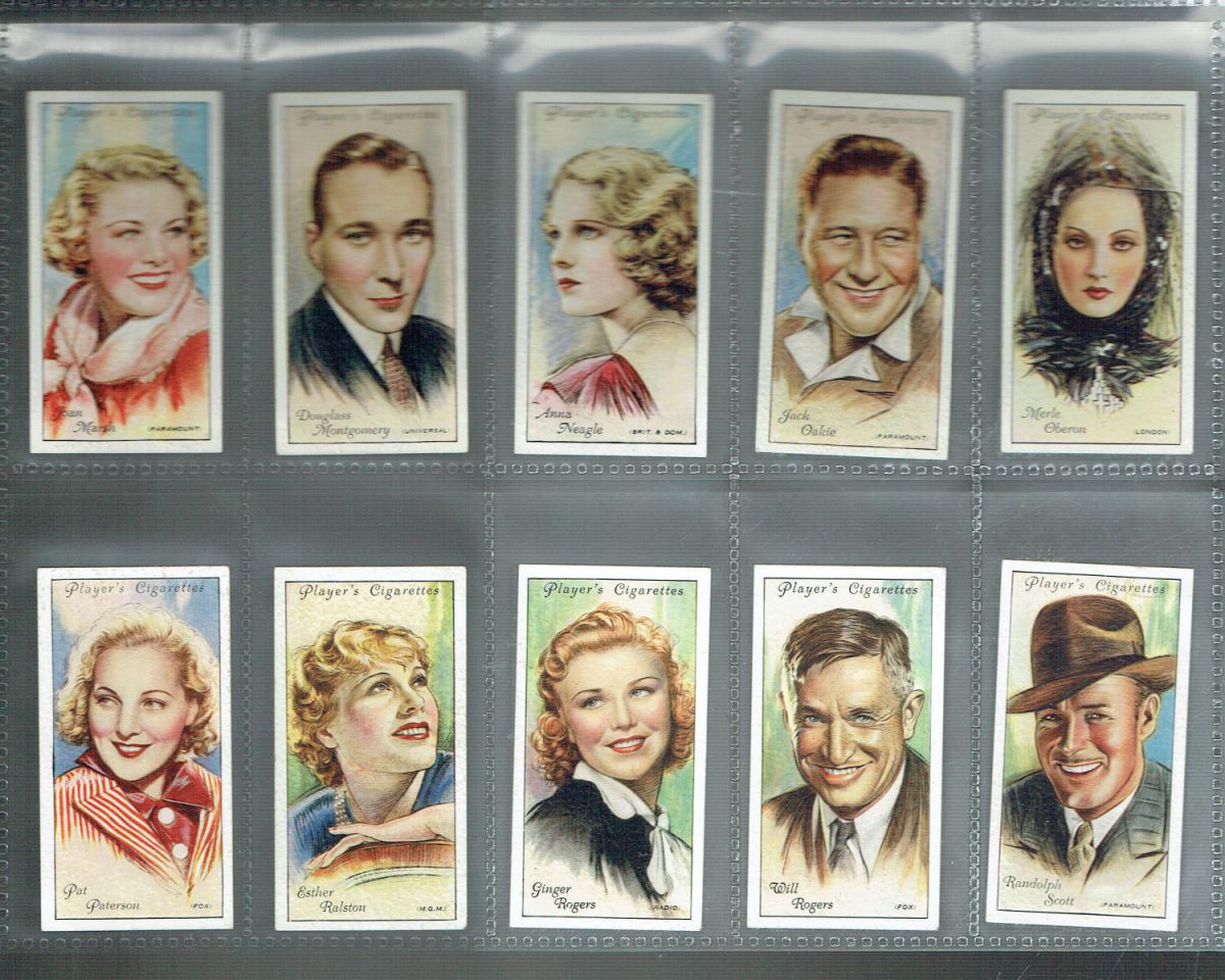 Vintage Players Cigarette Cards