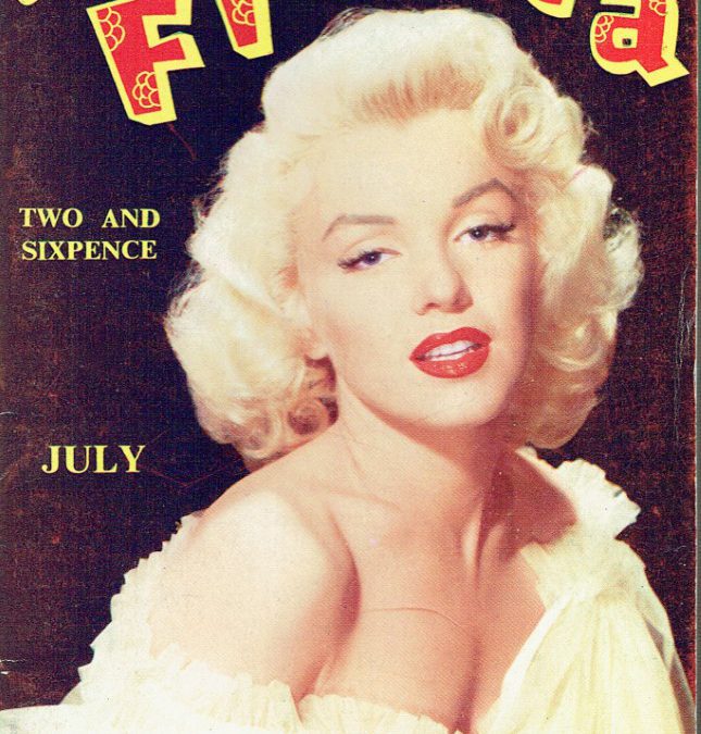 FIESTA UK POCKET MAGAZINE JULY 1957 MARILYN MONROE