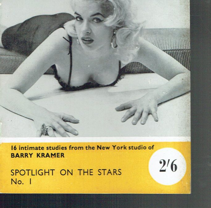SPOTLIGHT ON THE STARS UK POCKET MAGAZINE NO 1 1950 ‘ S  JAYNE MANSFIELD