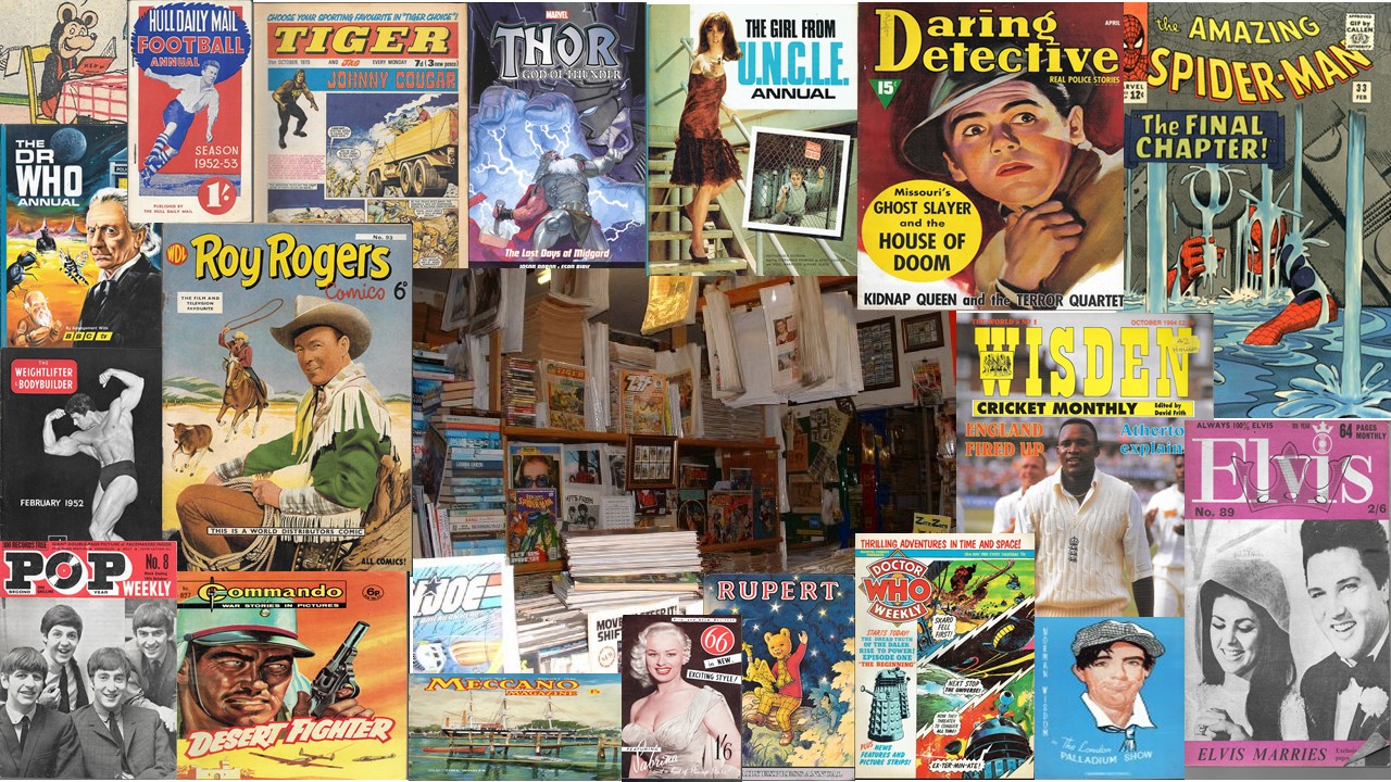 Collage Old Magazines -  UK